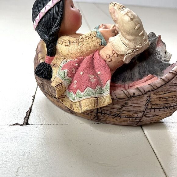 Enesco 1994 Friends of The Feather Little Fish Tale Vintage Collectable Figurine - Picture 6 of 9